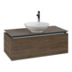V&B Waschtischunterschrank Legato 100x38x50cm, WT mittig, Arizona Oak-3