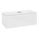 V&B Waschtischunterschrank Legato 100x38x50cm, WT mittig, Glossy White-3