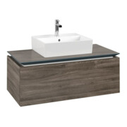 V&B Waschtischunterschrank Legato 100x38x50cm, WT mittig, Stone Oak