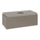 V&B Waschtischunterschrank Legato 100x38x50cm, WT mittig, Truffle Grey-1