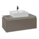 V&B Waschtischunterschrank Legato 100x38x50cm, WT mittig, Truffle Grey-1