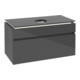 V&B Waschtischunterschrank Legato 100x55x50cm, WT m, m LED, glo Gr-1
