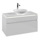 V&B Waschtischunterschrank Legato 100x55x50cm, WT m, m LED, glo wh.-3