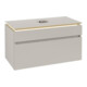 V&B Waschtischunterschrank Legato 100x55x50cm, WT m, m LED, so Gr-1