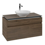 V&B Waschtischunterschrank Legato 100x55x50cm, WT mittig, Arizona Oak
