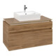 V&B Waschtischunterschrank Legato 100x55x50cm, WT mittig, Kansas Oak-1