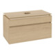 V&B Waschtischunterschrank Legato 100x55x50cm, WT mittig, Nordic Oak-1
