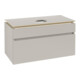 V&B Waschtischunterschrank Legato 100x55x50cm, WT mittig, Soft Grey-3