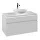 V&B Waschtischunterschrank Legato 100x55x50cm, WT mittig, White Matt-1