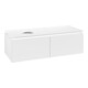 V&B Waschtischunterschrank Legato 120x38x50cm, WT links, White Matt-3