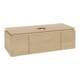 V&B Waschtischunterschrank Legato 120x38x50cm, WT mittig, Nordic Oak-3