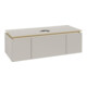 V&B Waschtischunterschrank Legato 120x38x50cm, WT mittig, Soft Grey-1