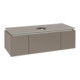 V&B Waschtischunterschrank Legato 120x38x50cm, WT mittig, Truffle Grey-3