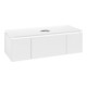 V&B Waschtischunterschrank Legato 120x38x50cm, WT mittig, White Matt-1