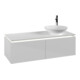 V&B Waschtischunterschrank Legato 120x38x50cm, WT R, m LED, glo wh.-1