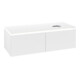 V&B Waschtischunterschrank Legato 120x38x50cm, WT R, m LED, wh. ma-3