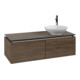 V&B Waschtischunterschrank Legato 120x38x50cm, WT rechts, Arizona Oak-3