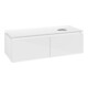 V&B Waschtischunterschrank Legato 120x38x50cm, WT rechts, Glossy White-1