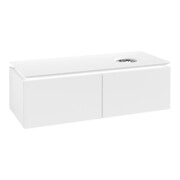 V&B Waschtischunterschrank Legato 120x38x50cm, WT rechts, White Matt