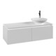 V&B Waschtischunterschrank Legato 120x38x50cm, WT rechts, White Matt-3