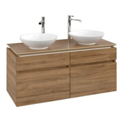 V&B Waschtischunterschrank Legato 120x55x50cm, f 2 Waschtische, Kansas Oak