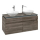 V&B Waschtischunterschrank Legato 120x55x50cm, f 2 Waschtische, Stone Oak-3