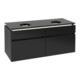 V&B Waschtischunterschrank Legato 120x55x50cm, f 2 WT, m LED, bl ma Lac-1