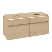 V&B Waschtischunterschrank Legato 120x55x50cm, f 2 WT, m LED, Nord Oa