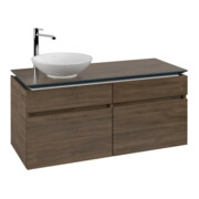 V&B Waschtischunterschrank Legato 120x55x50cm, WT links, Arizona Oak