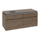 V&B Waschtischunterschrank Legato 120x55x50cm, WT links, Arizona Oak-3