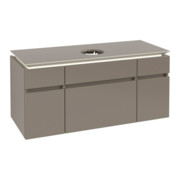 V&B Waschtischunterschrank Legato 120x55x50cm, WT m, m LED, Truffle Gr