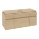 V&B Waschtischunterschrank Legato 120x55x50cm, WT mittig, Nordic Oak-1