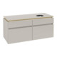 V&B Waschtischunterschrank Legato 120x55x50cm, WT mittig, Soft Grey-3