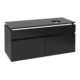 V&B Waschtischunterschrank Legato 120x55x50cm, WT R, m LED, bl ma Lac-3