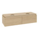 V&B Waschtischunterschrank Legato 140x38x50cm, f 2 Waschtische, Nordic Oak-3