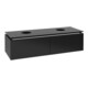 V&B Waschtischunterschrank Legato 140x38x50cm, f 2 WT, Black Matt Lacquer-1