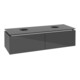V&B Waschtischunterschrank Legato 140x38x50cm, f 2 WT, Glossy Grey-1