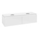 V&B Waschtischunterschrank Legato 140x38x50cm, f 2 WT, Glossy White-3