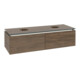 V&B Waschtischunterschrank Legato 140x38x50cm, f 2 WT, m LED, Ariz. Oa-3