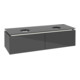 V&B Waschtischunterschrank Legato 140x38x50cm, f 2 WT, m LED, glo Gr-1