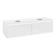 V&B Waschtischunterschrank Legato 140x38x50cm, f 2 WT, m LED, glo wh.-1