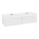 V&B Waschtischunterschrank Legato 140x38x50cm, f 2 WT, m LED, glo wh.-3