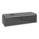 V&B Waschtischunterschrank Legato 140x38x50cm, WT li, m LED, glo Gr-3