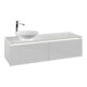 V&B Waschtischunterschrank Legato 140x38x50cm, WT li, m LED, glo wh.-3