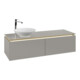 V&B Waschtischunterschrank Legato 140x38x50cm, WT li, m LED, so Gr-1