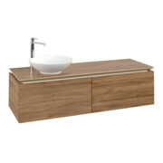 V&B Waschtischunterschrank Legato 140x38x50cm, WT links, Kansas Oak