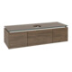 V&B Waschtischunterschrank Legato 140x38x50cm, WT m, m LED, Ariz. Oa-3