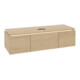 V&B Waschtischunterschrank Legato 140x38x50cm, WT m, m LED, Nord Oa-3