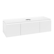 V&B Waschtischunterschrank Legato 140x38x50cm, WT mittig, White Matt