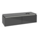 V&B Waschtischunterschrank Legato 140x38x50cm, WT R, m LED, glo Gr-3